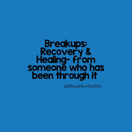 On healing and recovering after a break-up